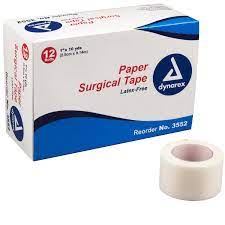 Dynarex Surgical Paper Tape 12/bx