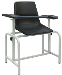 2571 Winco Blood Drawing Chair with Fold Up Armrest
