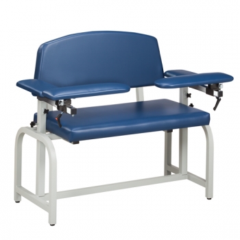 Clinton Extra-Wide Blood Drawing Chair with Flip-Arm