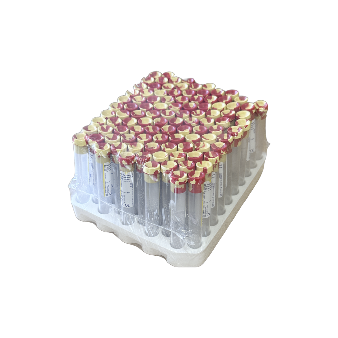 Vacutainer Conical Plastic UA Preservative Tube 8ml 100/bx