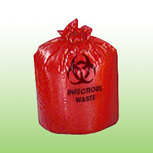 Medegen Red Infectious Biohazard Waste Bags 38"x45" 250/cs