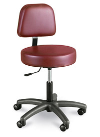 Economical Gas Lift Lab Stool With Back